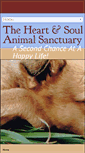 Mobile Screenshot of animal-sanctuary.org